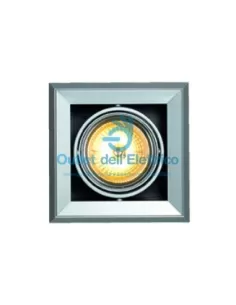 Slv 154012 Aixlight kardamod 1 qrb111, gris plateado